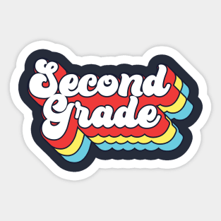 Second Grade Sticker